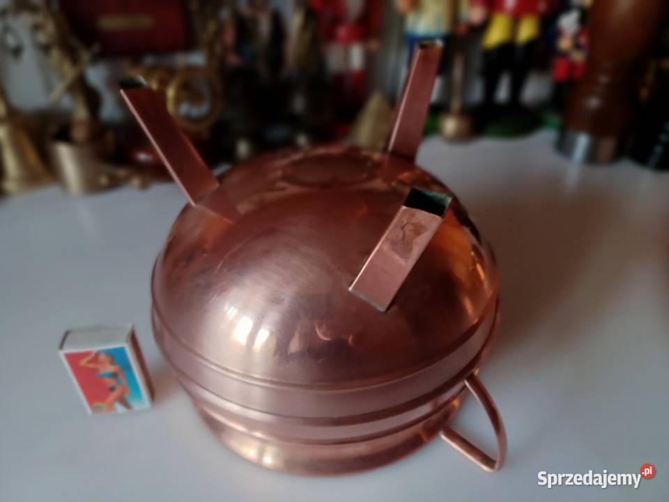 Piękna skandynawska donica Miedź Kolekcja wielkopolskie Poznań