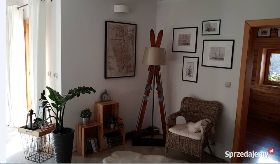 Lampa stare narty lampa z nart loft vintage Wrocław sprzedam