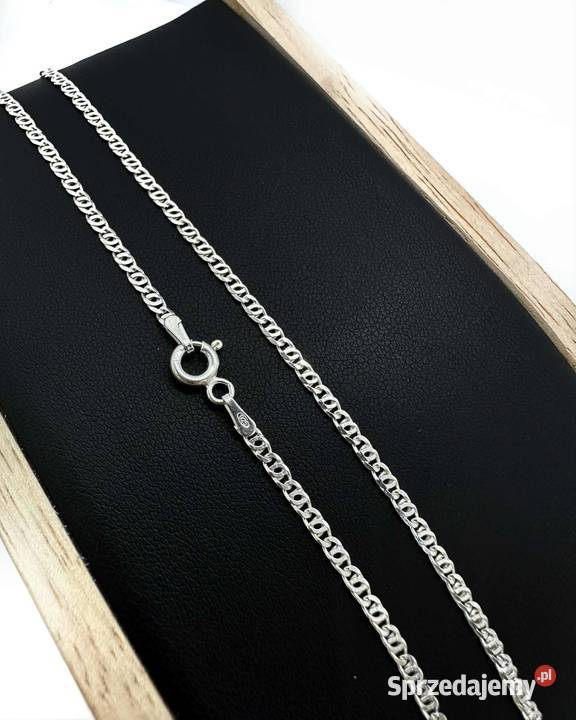 Nowy Rodowany Srebrny Łańcuszek pr 925 47g Dł 60 warmińsko-mazurskie Elbląg