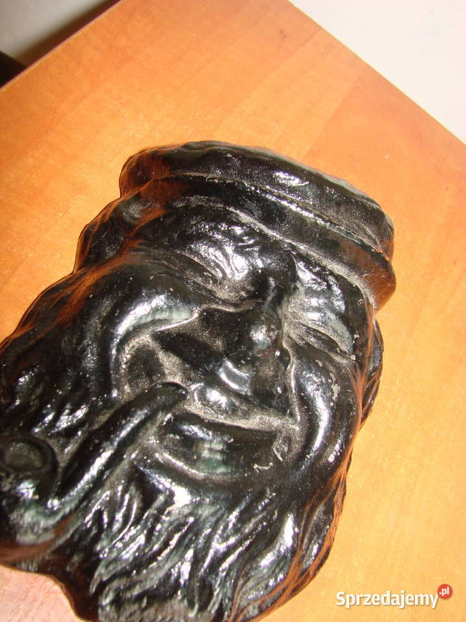 Rybak morski metalowy odlew naścienny Pruszcz Gdański