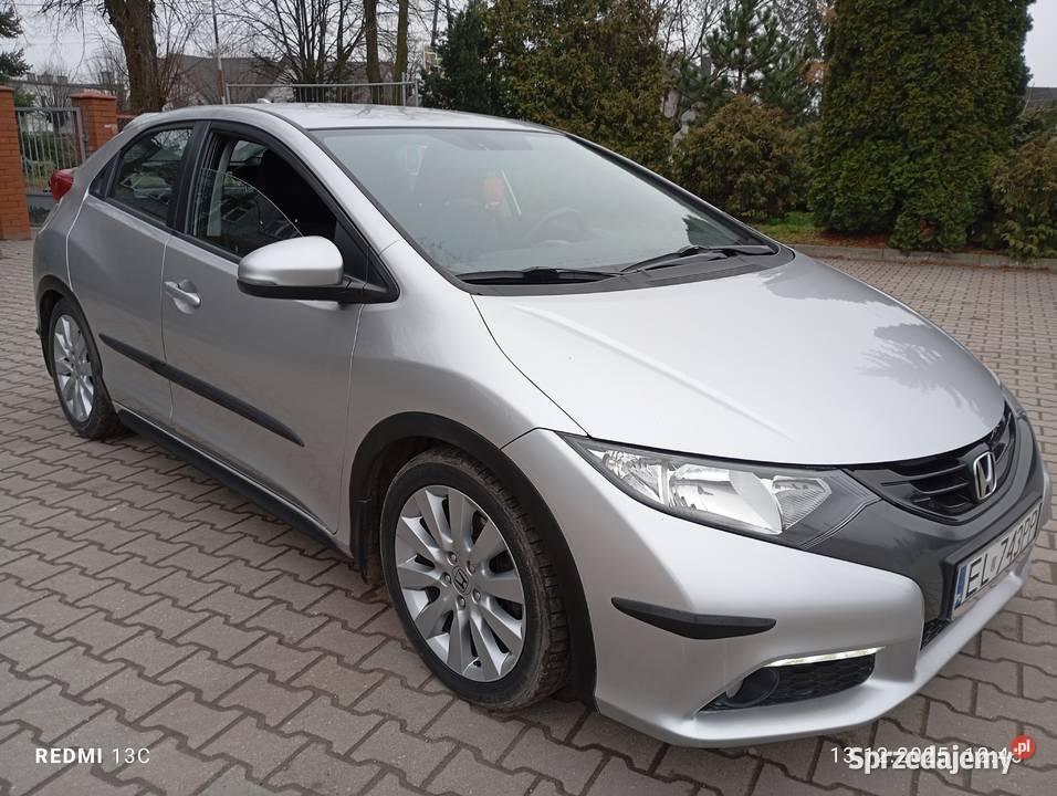 Honda Civic 2013r Salon Polska 1 właściciel Civic Łódź