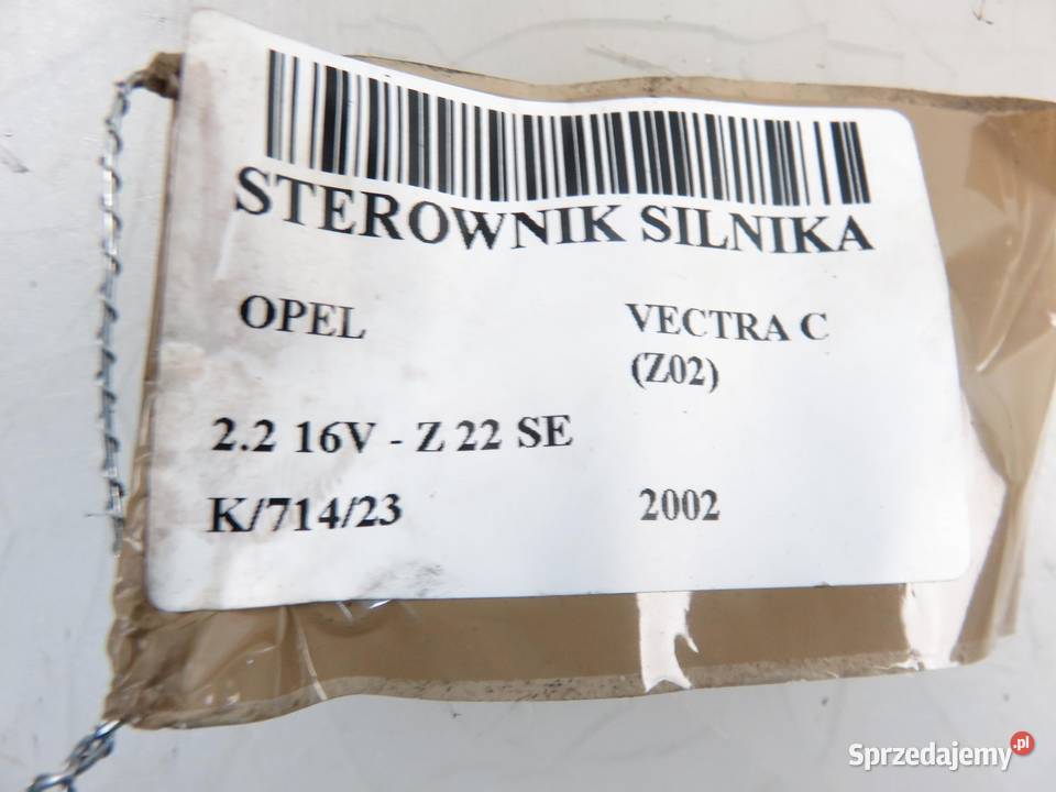 STEROWNIK OPEL VECTRA C 22 16V 12571664AU małopolskie
