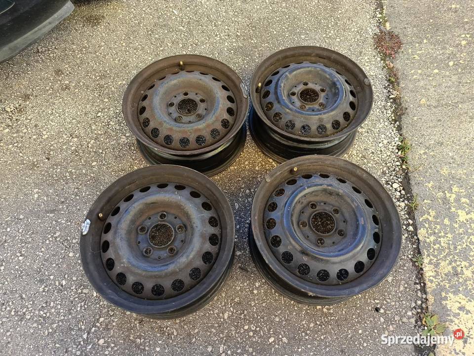 Komplet felg stalowych 15 ET49 Mercedes W124 Słomniki