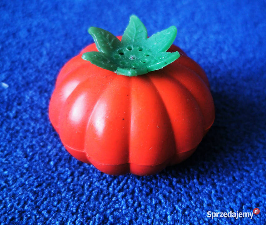 Solniczka z PRL w kształcie pomidora Polkowice