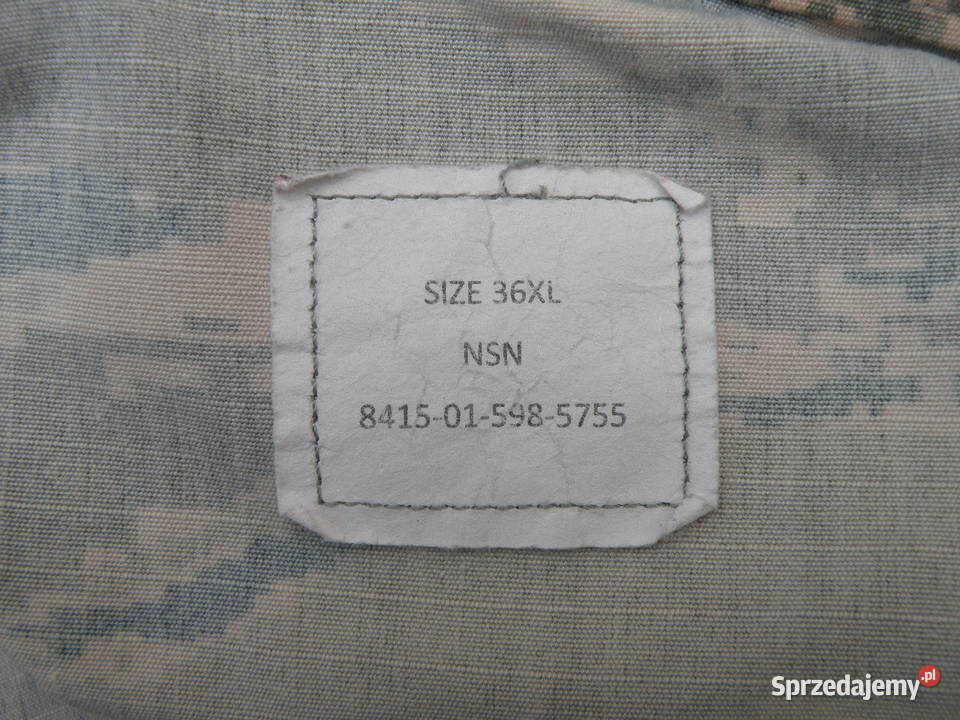 Bluza ABU tiger stripes 36XL ripstop Militaria Wrocław