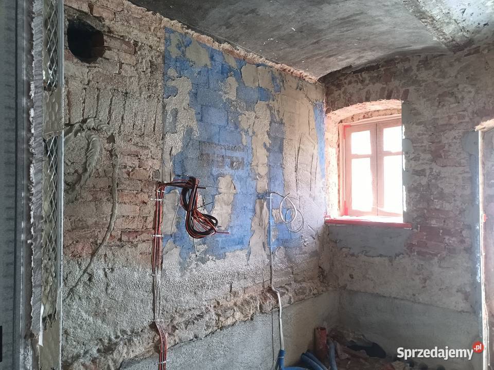 Tynki cementowo wapienne i gliniane śląskie Krzepice