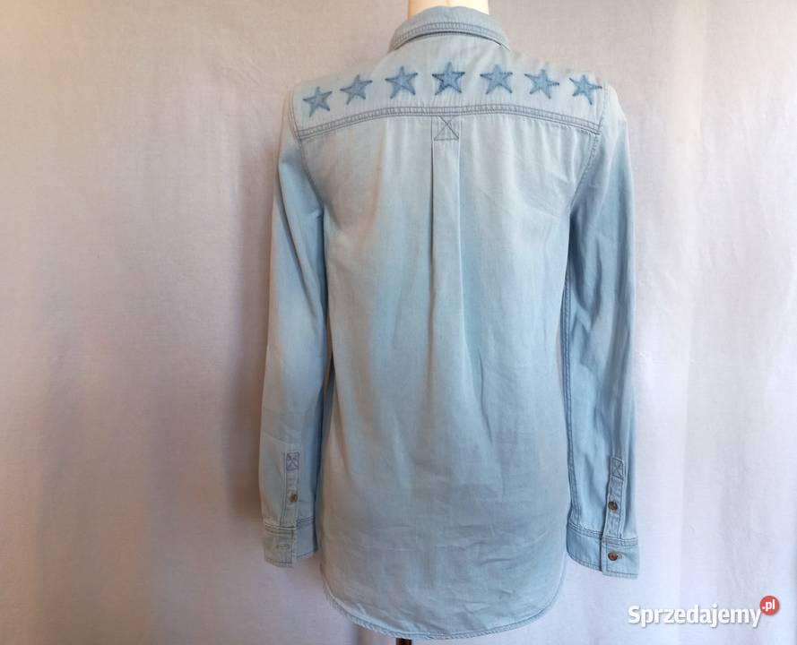Koszula damska JEANS gruby Tommy Hilfiger SM z kołnierzykiem Białystok