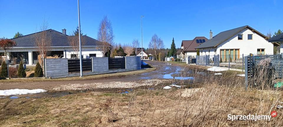 Działka z WZ w Górze k Wejherowa woda Góra