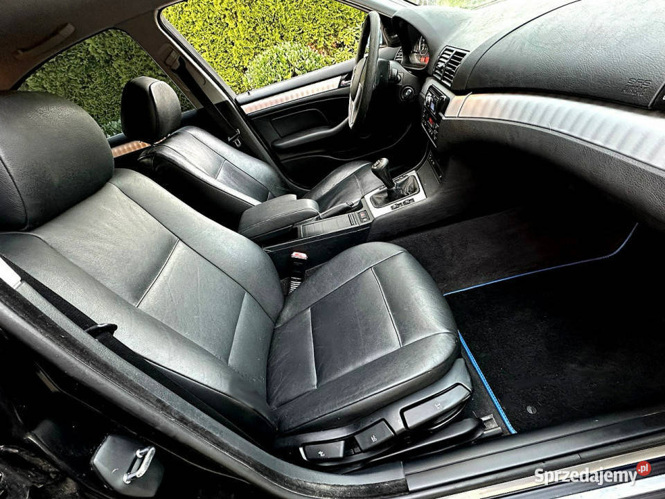 BMW 330 BMW 330i e46 Sedan Manual 230 Skóra podgrzewane fotele Wrocław