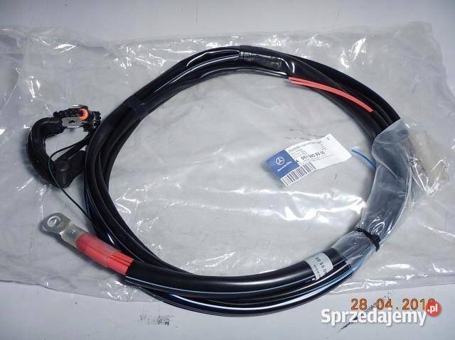 KLEMA PRZEWÓD MERCEDES A0015409505 NOWY ORYGINAŁ Materiały instalacyjne