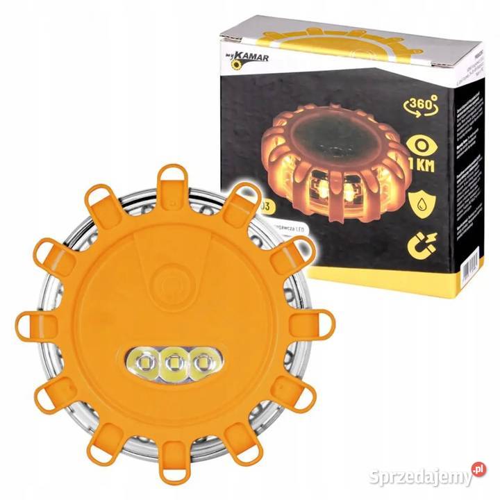 FLARA LED DYSK LAMPA AWARYJNA OSTRZEGAWCZA Wrocław sprzedam