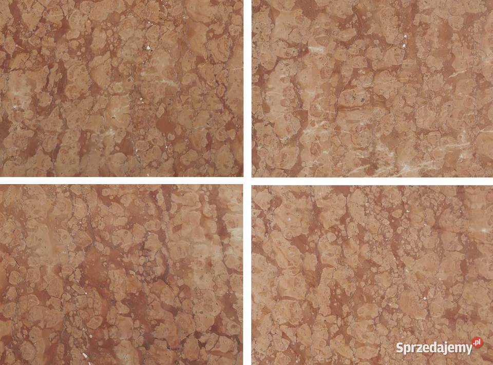 Płytki marmurowe ROSSO VERONA pasy 15 mat Przemyśl