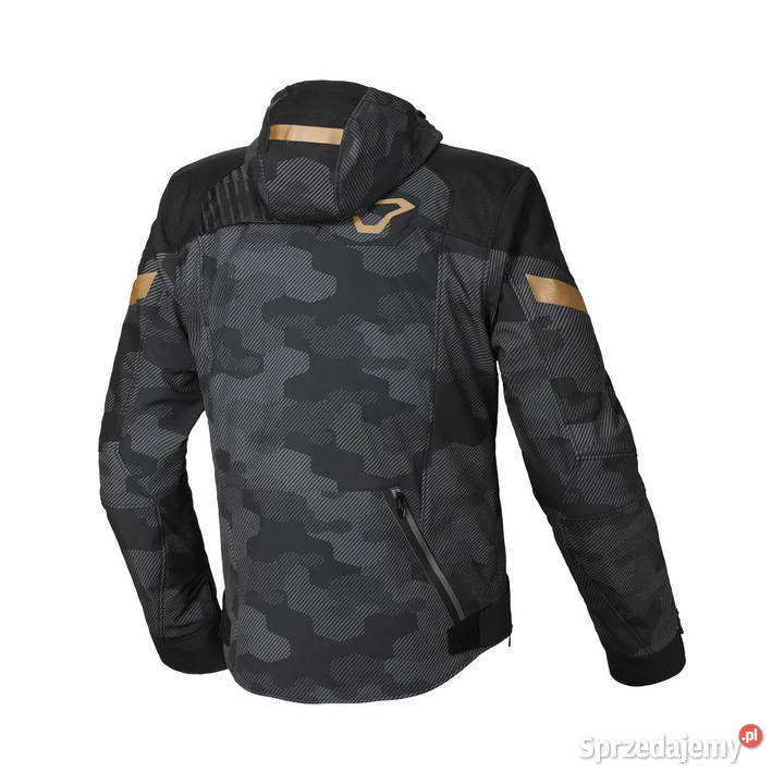 KURTKA MACNA 3kolory ORANGE CAMO BLUE BLACK L Mrągowo