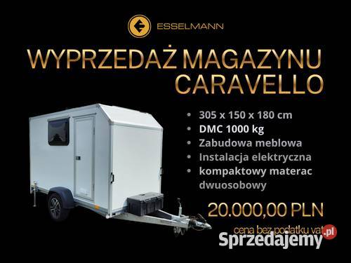 przyczepa wyprawowa podróżna off road mini Jarocin