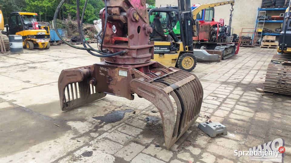 Chwytak sortujący wyburzeniowy Verachtert VRG30 świętokrzyskie Ostrowiec Świętokrzyski