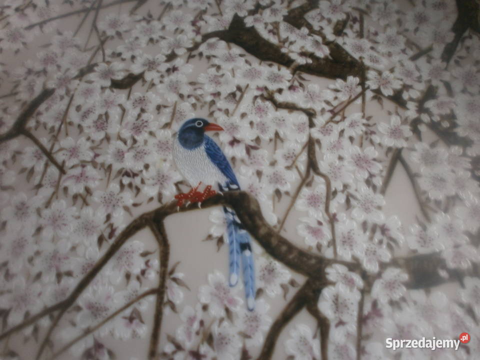 JAPONIA TALERZ PORCELANA