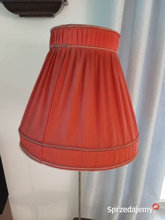 Lampa stojąca że stolikiem PRL Kwidzyn