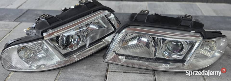 Reflektory lampy Audi A4 B5 lift H7 Valeo Kielcza