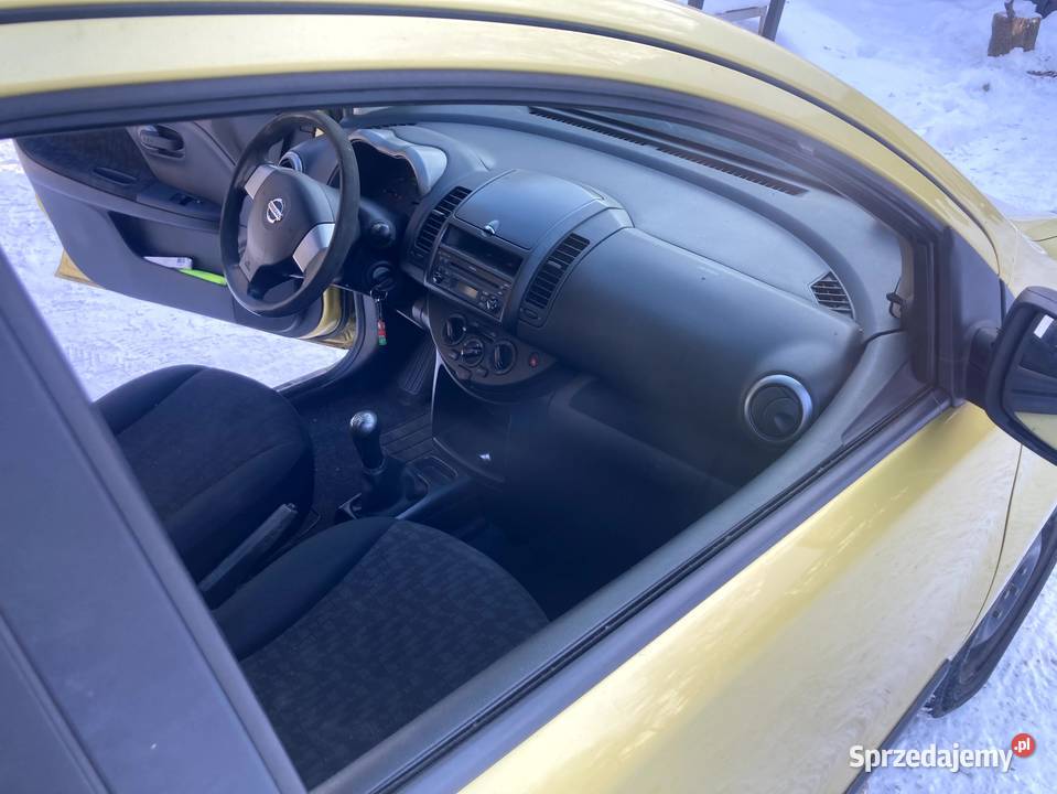 Nissan Note 14 benzyna 2007r Piaski