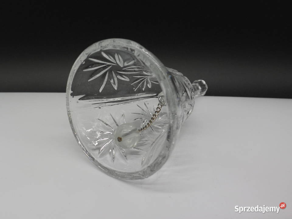 Dzwonek szklany ozdoba świąteczna Antyki, Sztuka, Kolekcje Raszków