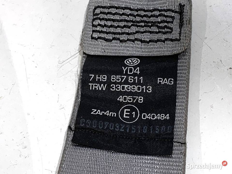 PAS BEZPIECZEŃSTWA LEWY TYŁ VW TRANSPORTER T5