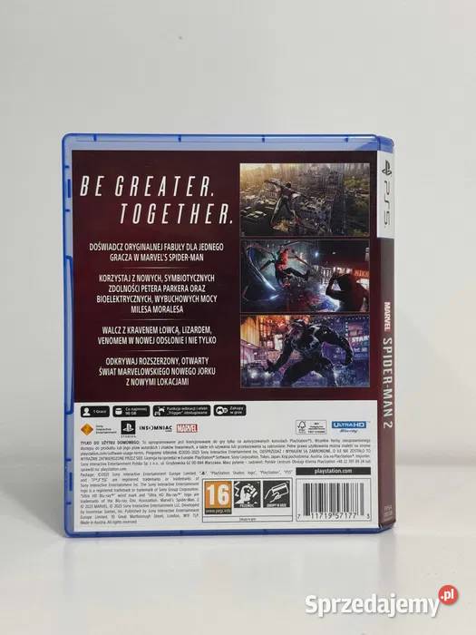 GRA MARVELS SPIDERMAN 2 PLAYSTATION 5 5 POLSKA Śrem