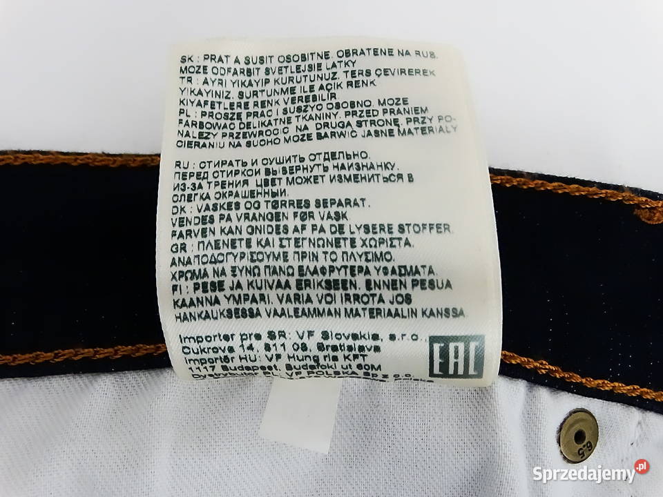 Jeansy męskie ciemne elastyczne wygodne rozmiar Rozmiar XL Biłgoraj