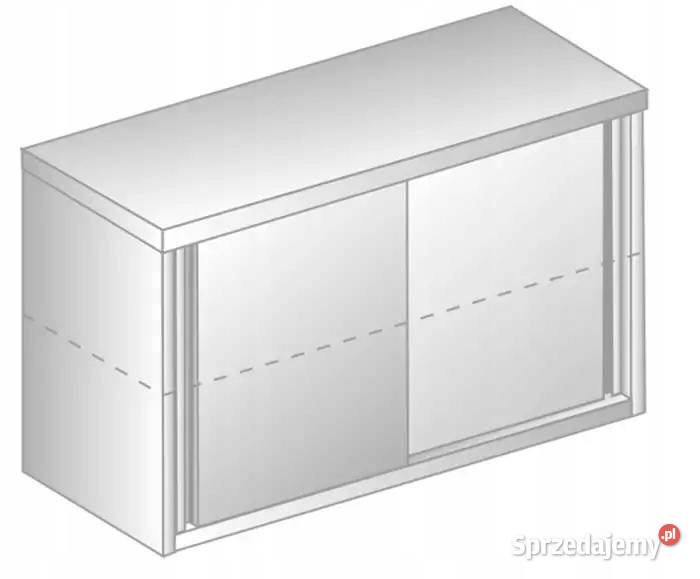 Szafka wisząca z drzwiami suwanymi 1200x400x600 Góra