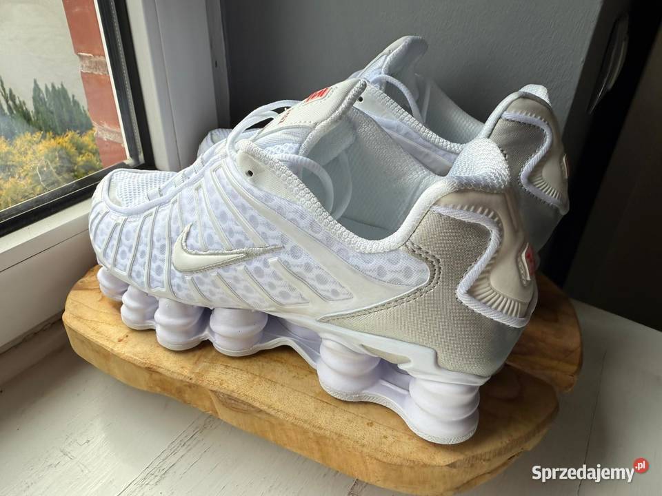 Nike SHOX LT EU46 30 Triple White N O W O Ś Ć Warszawa
