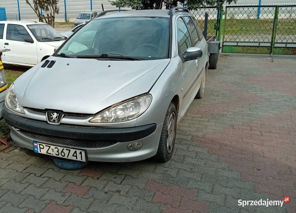 Peugeot 206SW uszkodzony Mosina