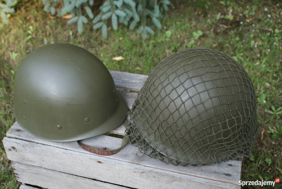 Amerykański hełm wojskowy M1 US Army wojna w Warszawa