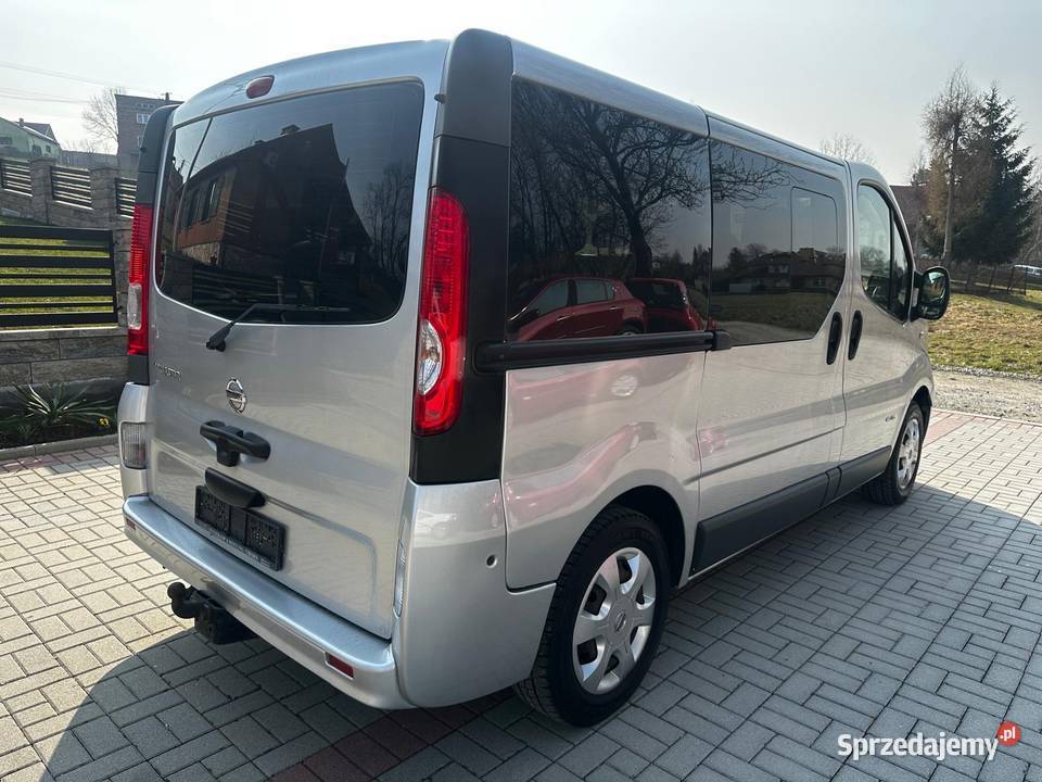 NISSAN PRIMASTAR 9OSOBOWY PIĘKNY BUSIK manualna Łękawica