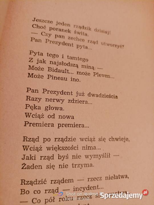 Szpalski Półsłówka satyryk książki Warszawa