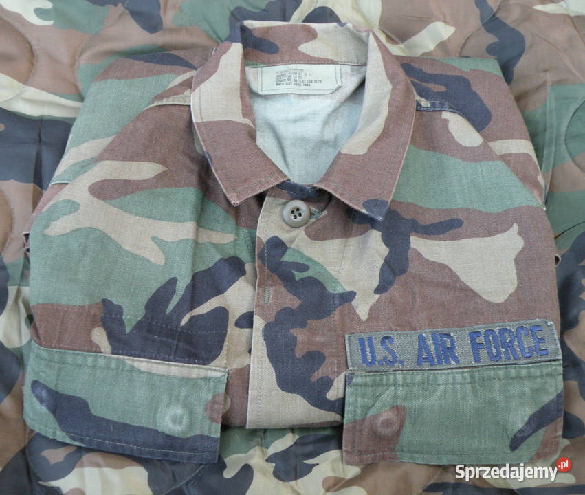 Bluza bdu woodland xsmall USAF obszyta Militaria Wrocław