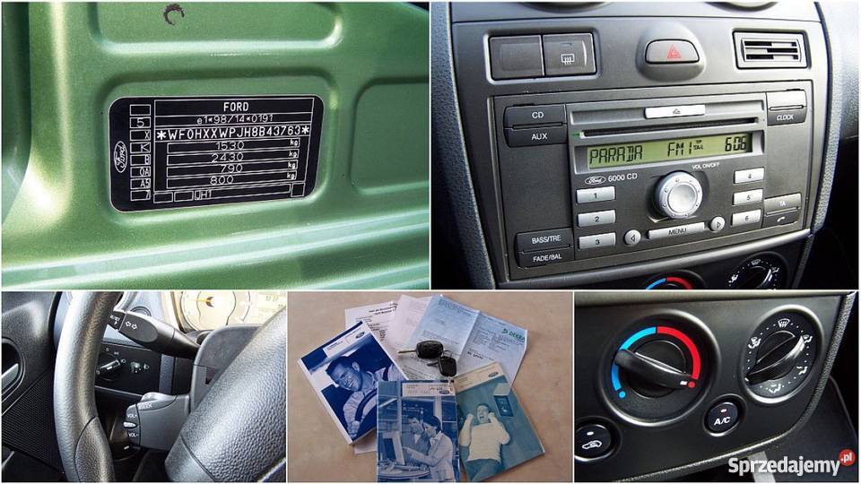 Ford Fiesta zielony Buczek