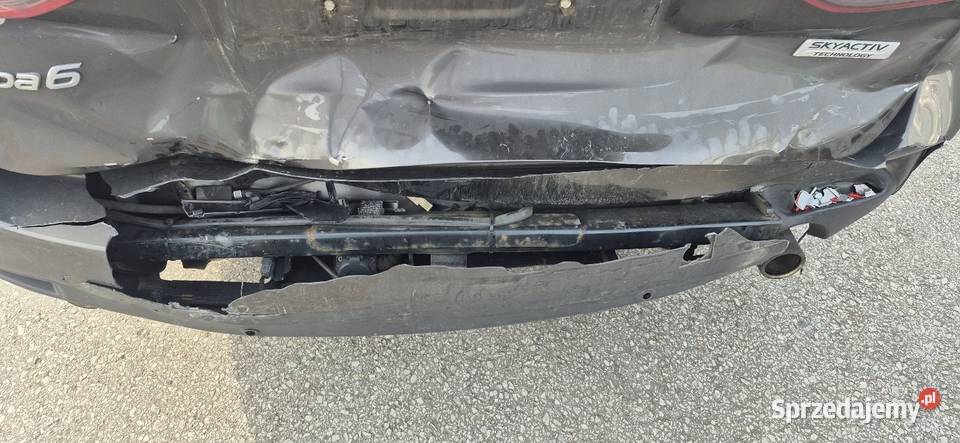 Mazda 6 uszkodzona 18r Benzyna Ostrowiec Świętokrzyski