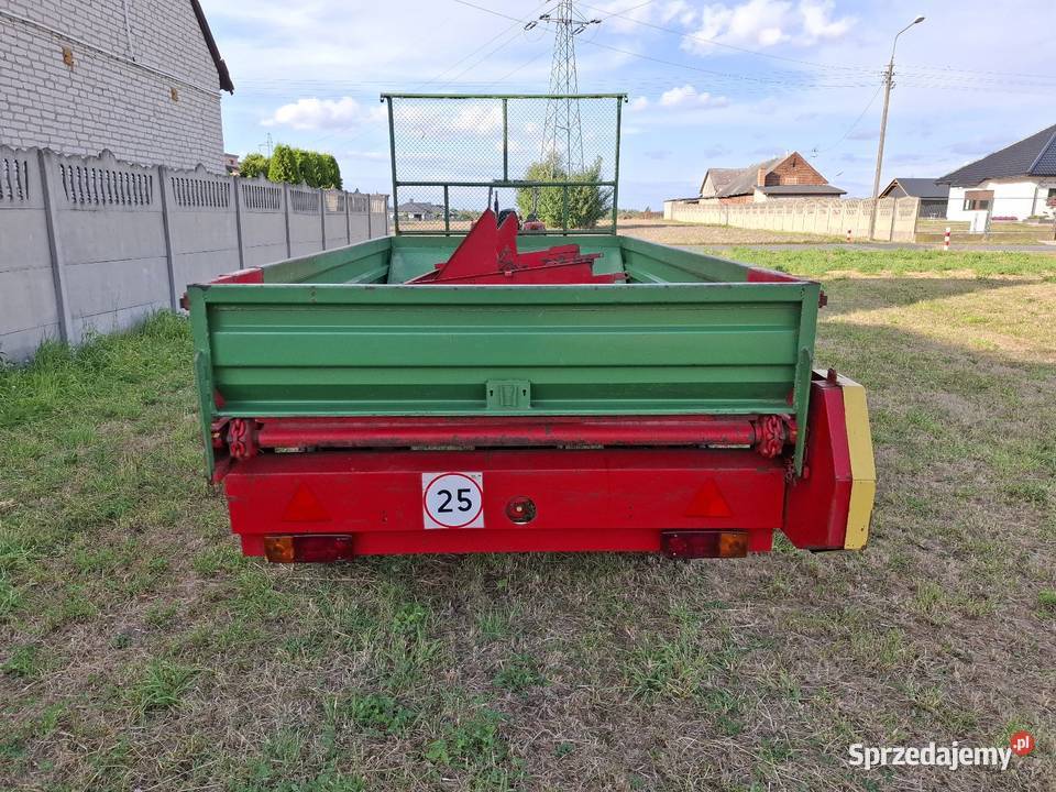 Rozrzutnik obornika 25t Warfama NOWY nieuszkodzony mazowieckie