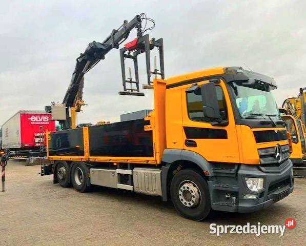 Mercedes Antos skrzyniowy z dzwigiem diesel Skrzynie Warszawa