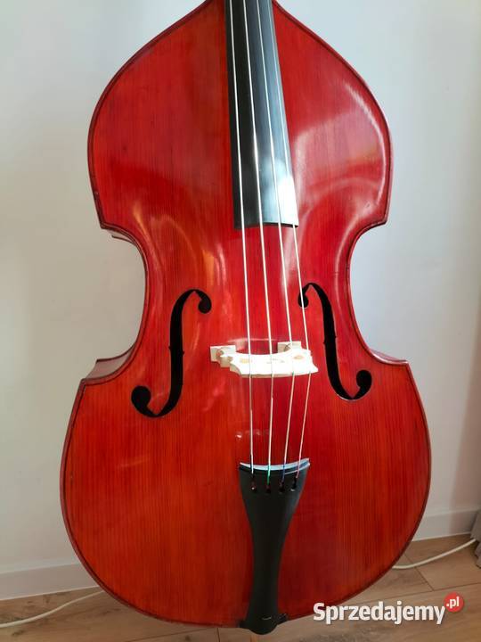 Kontrabas 34 Muzima z Filharmonii Lwowskiej kontrabasy