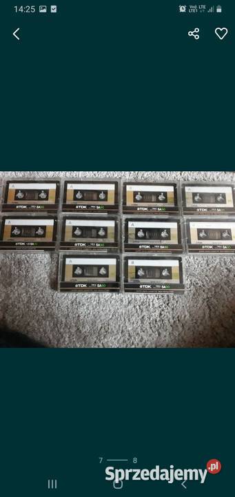 kasety tdk fuji maxell sony thats denon magnex