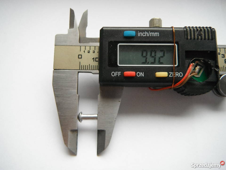 Nit 19 x 9 mm aluminiowy pełny z łbem kulistym Chlewiska