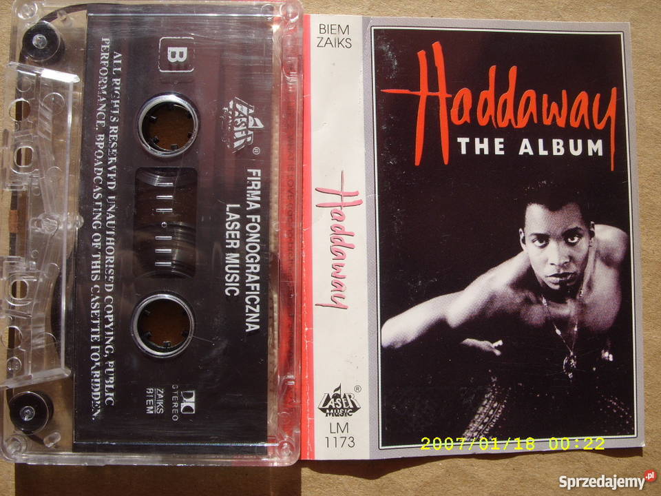 DANCE kaseta HADDAWAYTHE ALBUM kaseta Wołów sprzedam