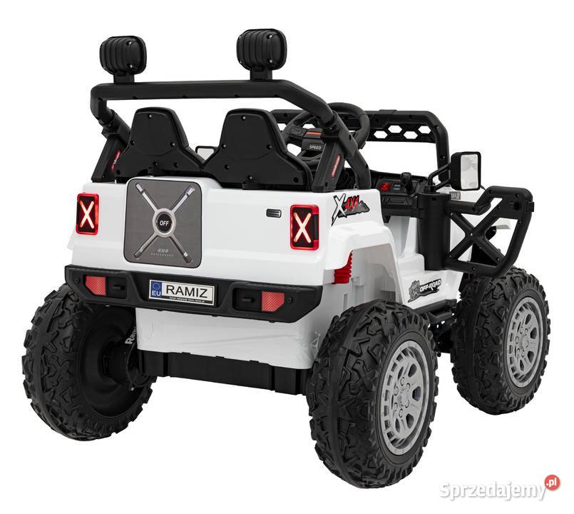 DUŻE auto terenowe 4x4 OFF ROAD Speed białe Kraków