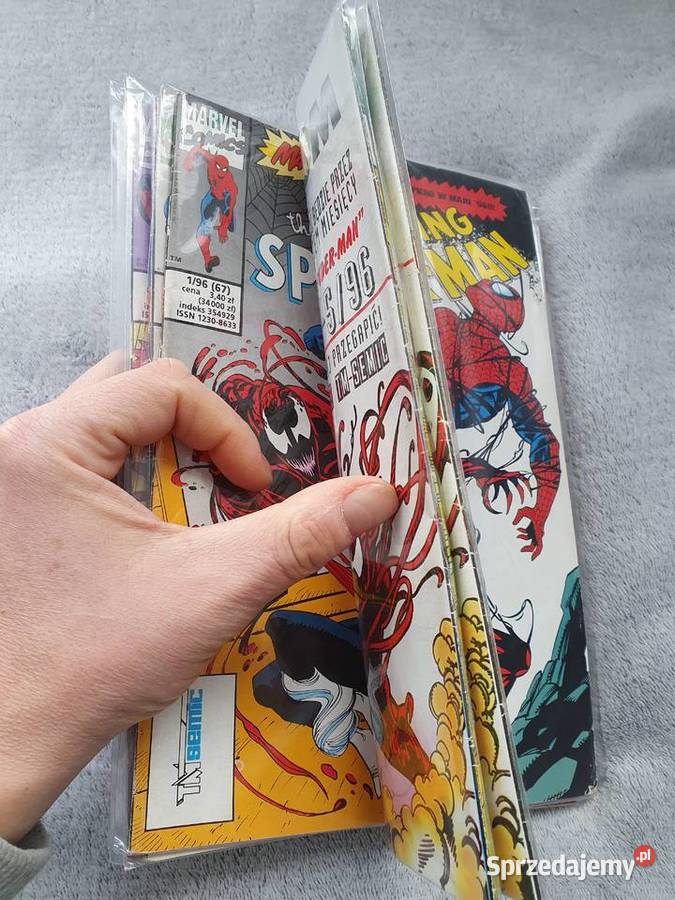 SpiderMan wydawnictwo TMSemic zestaw 93 komiksów Gdynia