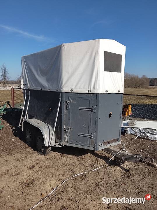 Sprzedam przyczepę do przewozu koni mazowieckie Miejska Dąbrowa