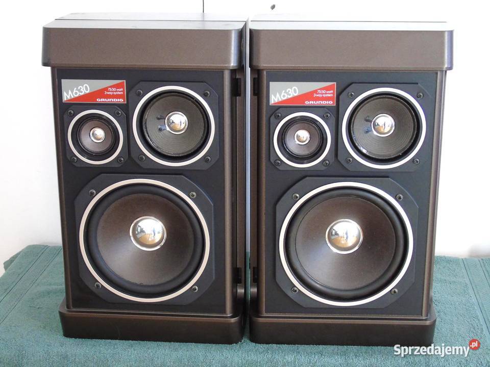 Kolumny Grundig M630 sprawne świetne stereo Jasło