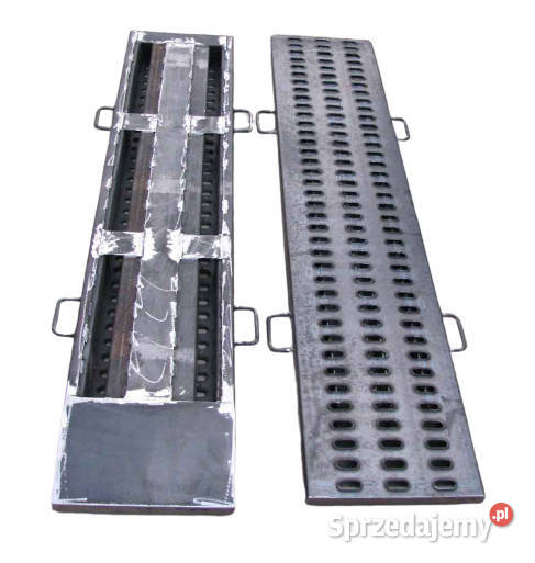 Najazdy stalowe 6 ton 1x wzm 2000x435x80mm Lubanie