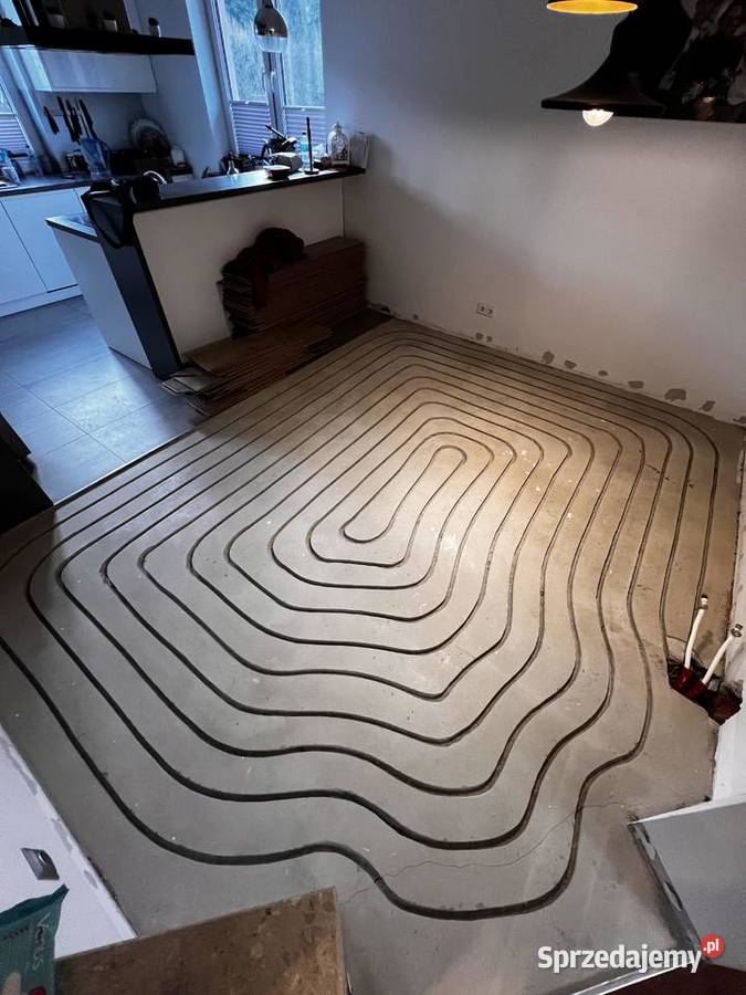 Frezowanie pod ogrzewanie podłogowe Małopolska Słopnice