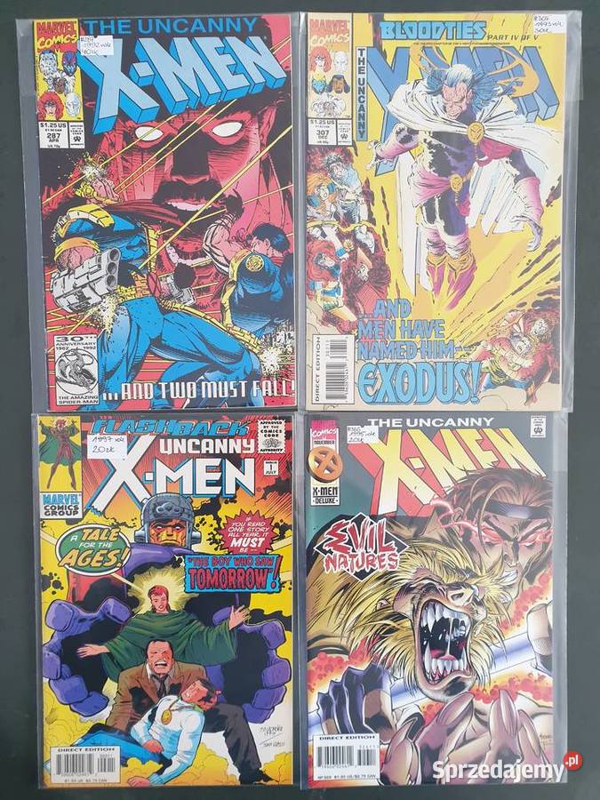 The Uncanny XMen zestaw 24 komiksów Marvel USA Superbohaterowie pomorskie Gdynia