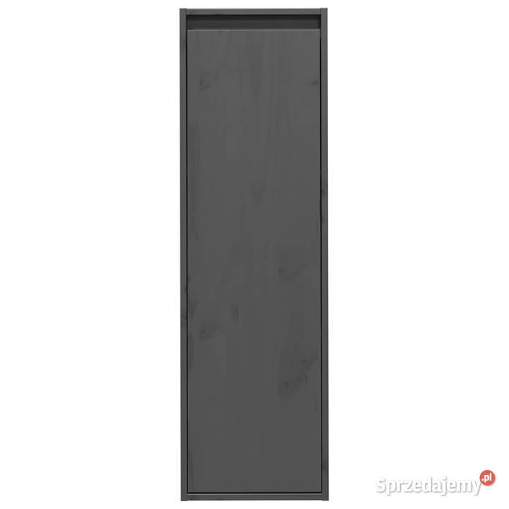Szafki ścienne 2 szare 30x30x100 drewno sosnowe mazowieckie Warszawa